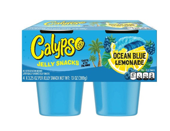 Calypso Ocean Blue Lemonade Jelly Snacks