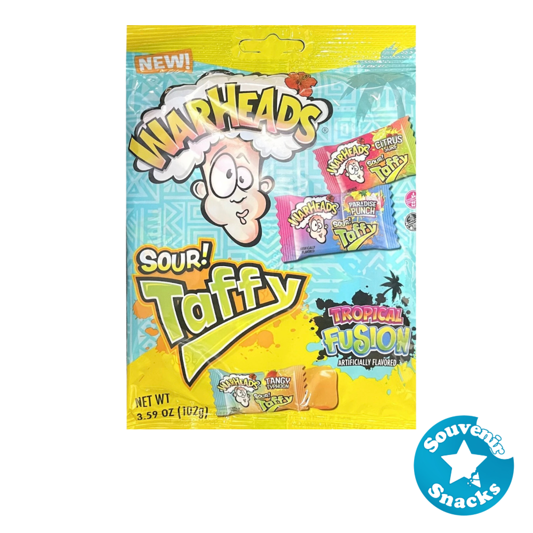 Warheads Sour Taffy-Tropical Fusion