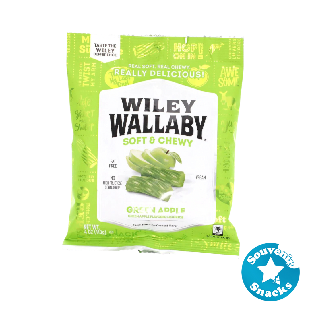 Wiley Wallaby-Green Apple
