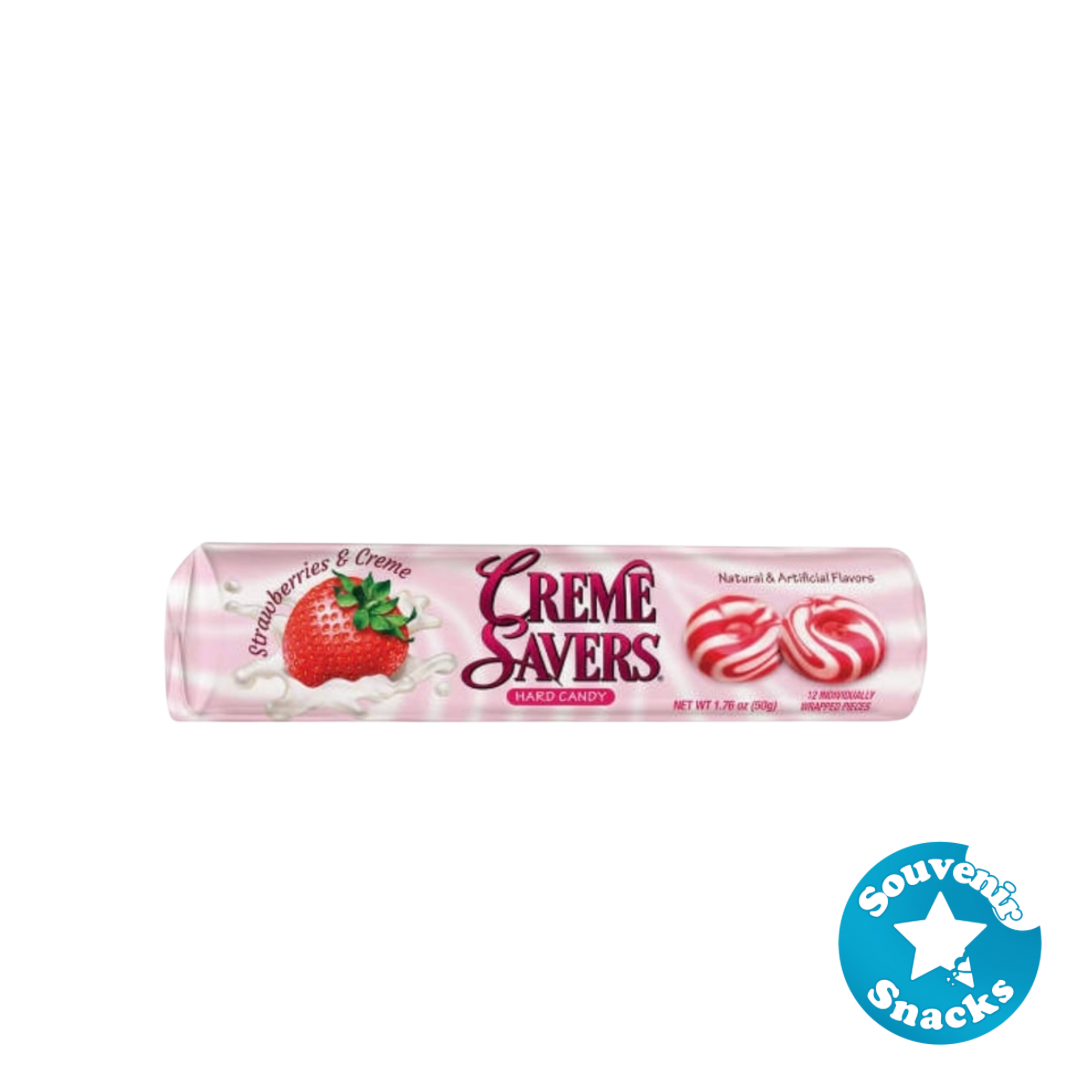 Crème Savers-Strawberries & Crème