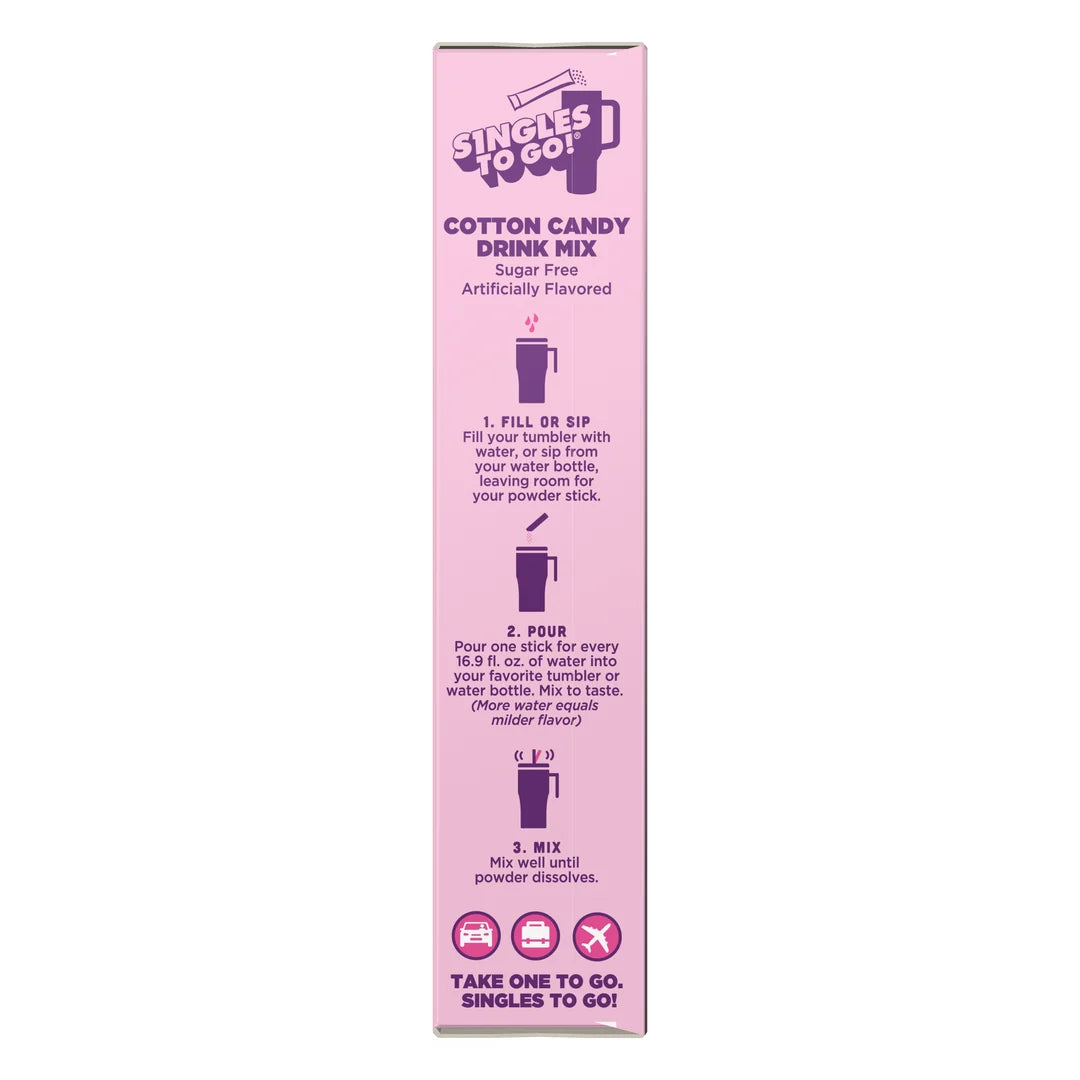 Wyler's Light Watertok inspired Cotton Candy Drink Mix