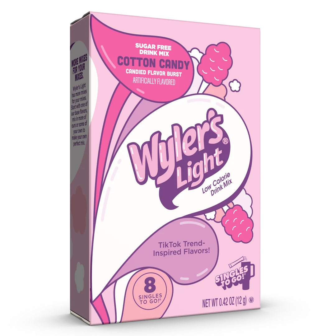 Wyler's Light Watertok inspired Cotton Candy Drink Mix