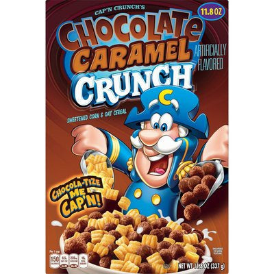 Cap'n Crunch's Chocolate Caramel Crunch Cereal