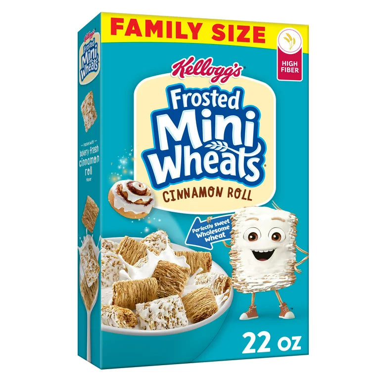 Kellogg's Frosted Mini-Wheats Cinnamon Roll