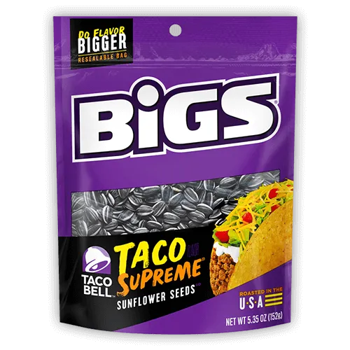 BiGS Taco Supreme Sunflower Seeds